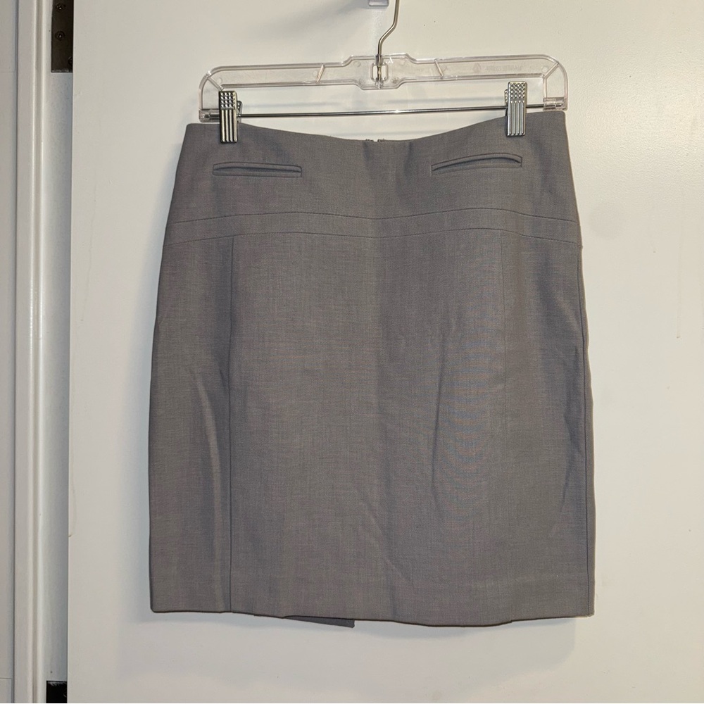 Express Pencil Skirt Gray